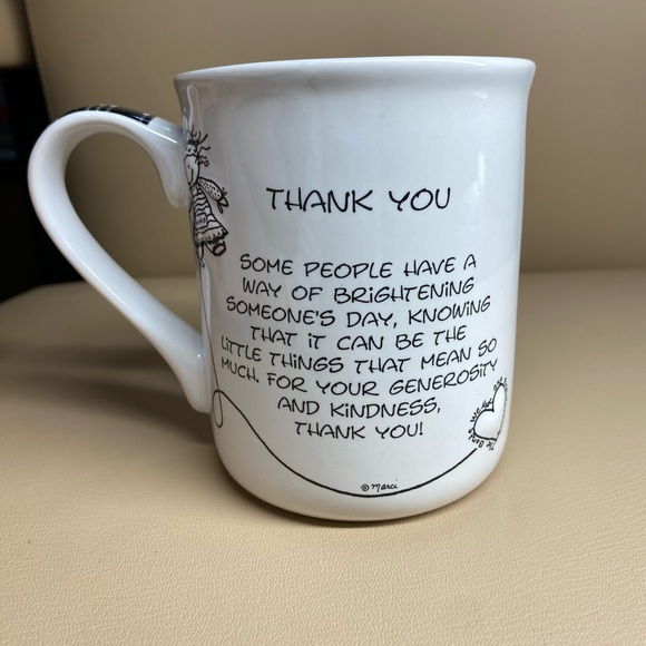 Enesco Children of the Inner Light "Thank You" Coffee Mug Cup by Marci - Picture 2 of 9